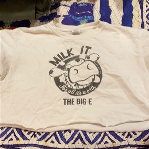 New England Big E cropped tee